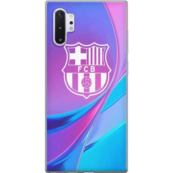 Samsung Galaxy Note10+ Genomskinligt Skal FC Barcelona