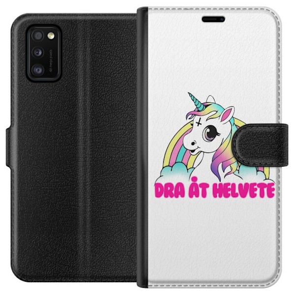 Samsung Galaxy A41 Lommeboketui Unicorn