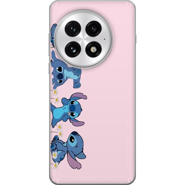 OnePlus 13 Genomskinligt Skal Stitch Skratt & Bus – Perfekt