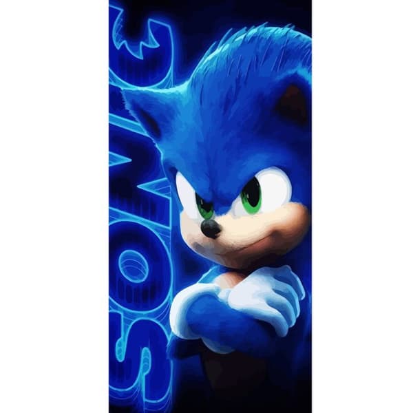 Kompatibelt Plånboksfodral till Apple iPhone 13 Pro Sonic the Hedgehog