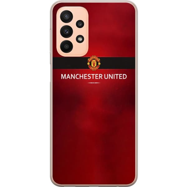 Kompatibelt Mobildeksel til Samsung Galaxy A23 Manchester United