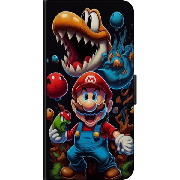 Yhteensopiva Lompakkokotelo OnePlus 9 Pro Super Mario