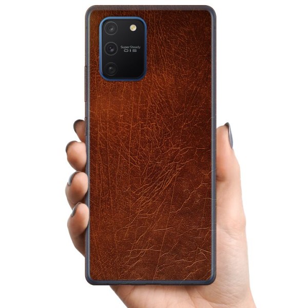 Samsung Galaxy S10 Lite TPU Mobildeksel Lær