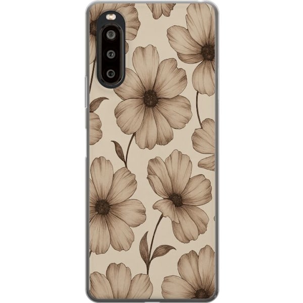 Sony Xperia 10 II Gennemsigtig cover Pastel Rush