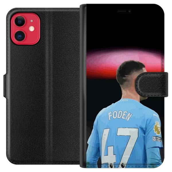 Kompatibel Tegnebogsetui til Apple iPhone 11 Phil Foden