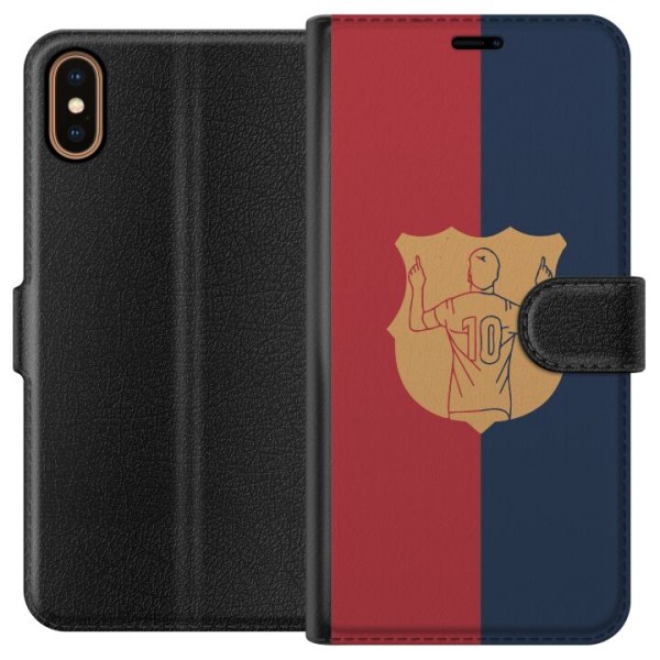 Apple iPhone XS Plånboksfodral FC Barcelona