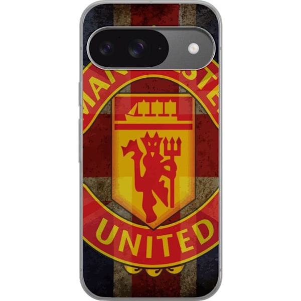 Google Pixel 9 Gennemsigtig cover Manchester United FC