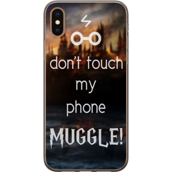 Apple iPhone XS Genomskinligt Skal Harry Potter