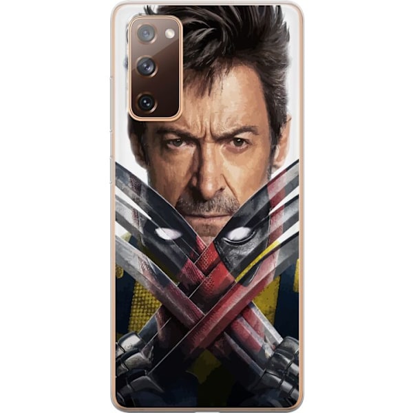 Samsung Galaxy S20 FE Genomskinligt Skal Deadpool & Wolverine