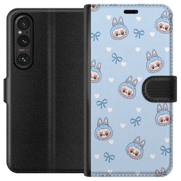 Sony Xperia 1 VI Tegnebogsetui Labubu Ildånd