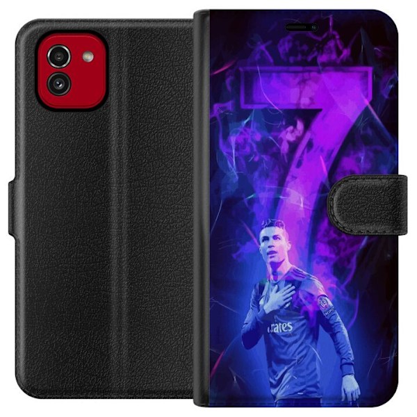 Samsung Galaxy A03 Tegnebogsetui Ronaldo 7