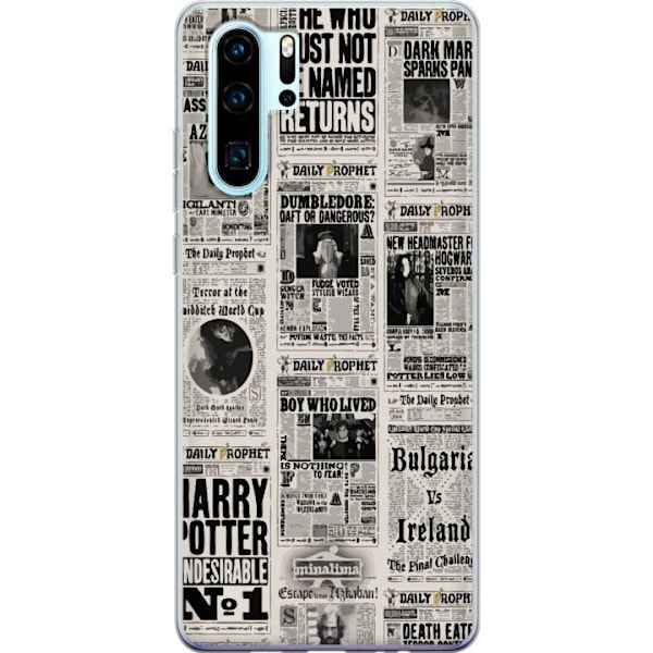 Huawei P30 Pro Gennemsigtig cover Harry Potter Magasin