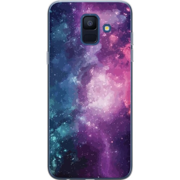 Samsung Galaxy A6 (2018) Genomskinligt Skal Nebula