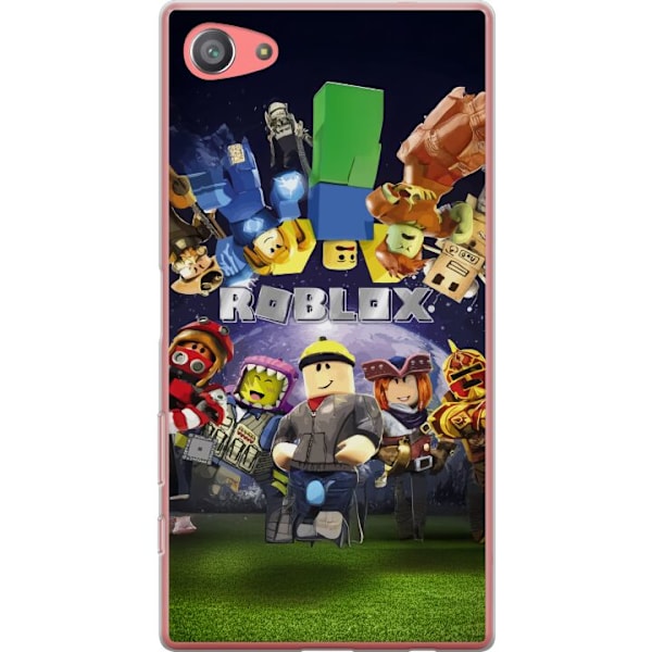 Sony Xperia Z5 Compact Gennemsigtig cover Roblox Verden - Gami