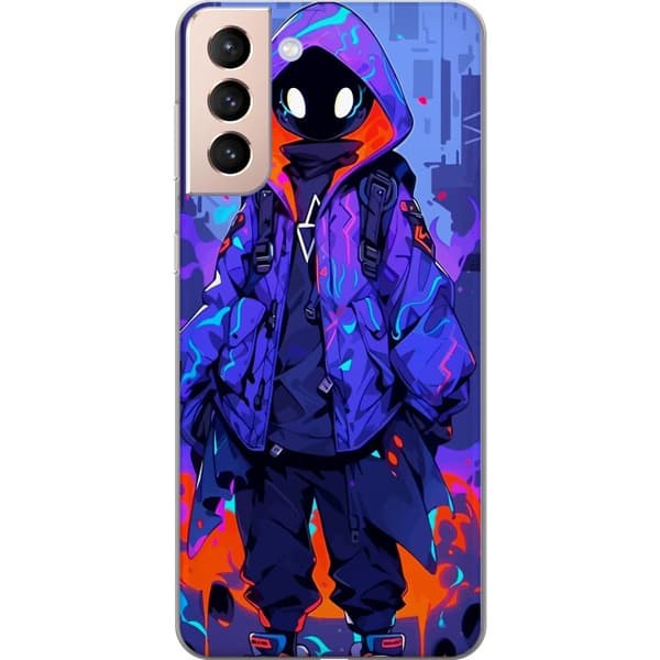 Kompatibelt Mobilskal till Samsung Galaxy S21 Anime