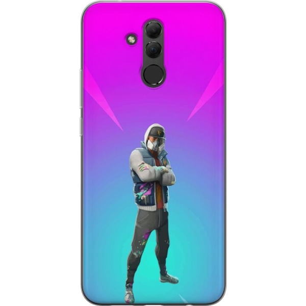 Huawei Mate 20 lite Genomskinligt Skal black knight fortnite