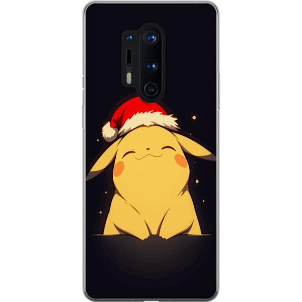 OnePlus 8 Pro Läpinäkyvä kuori Pikachu