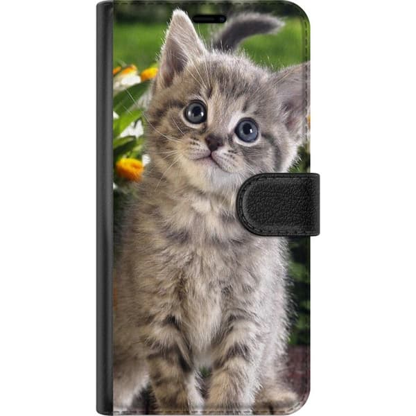 Kompatibelt Plånboksfodral till Samsung Galaxy S10+ Cat