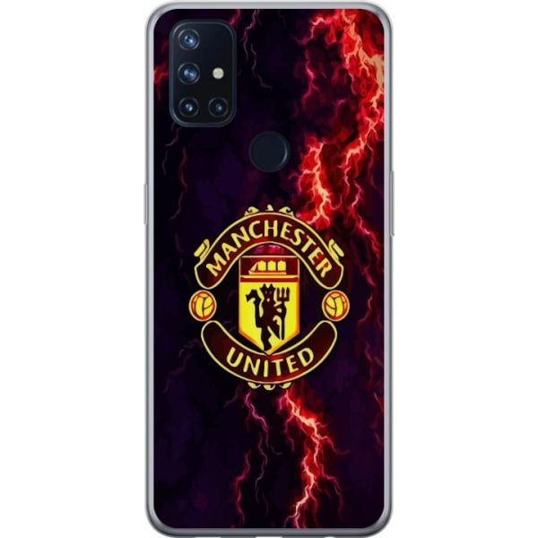 OnePlus Nord N10 5G Gennemsigtig cover Manchester United