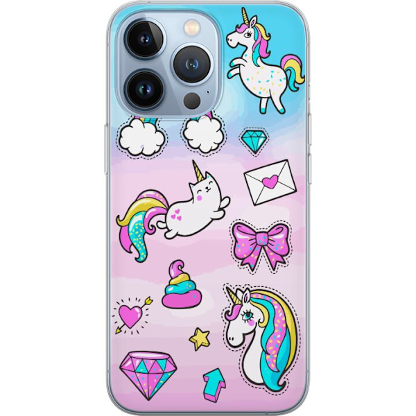 Apple iPhone 13 Pro Gennemsigtig cover Unicorn