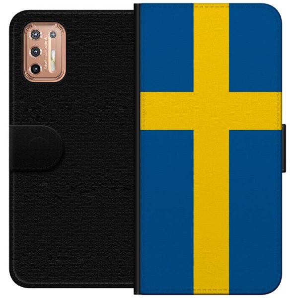 Motorola Moto G9 Plus Tegnebogsetui Kun Bad Sauna - Sverige