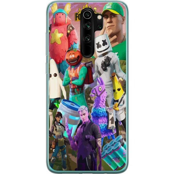 Xiaomi Redmi Note 8 Pro  Genomskinligt Skal Fortnite