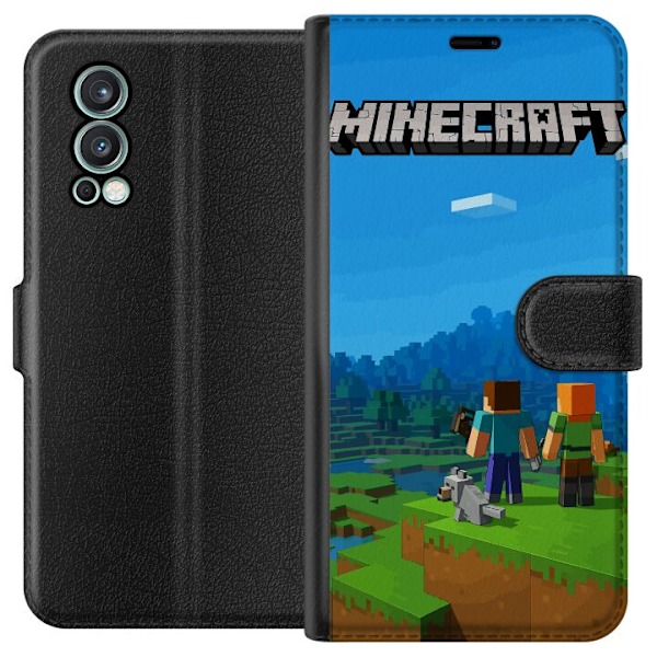 OnePlus Nord 2 5G Lompakkokotelo Minecraft Key Art
