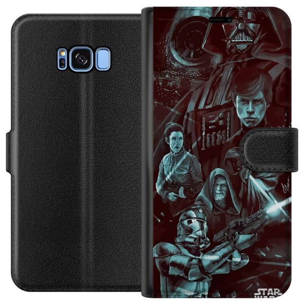 Kompatibelt Plånboksfodral till Samsung Galaxy S8 Star Wars