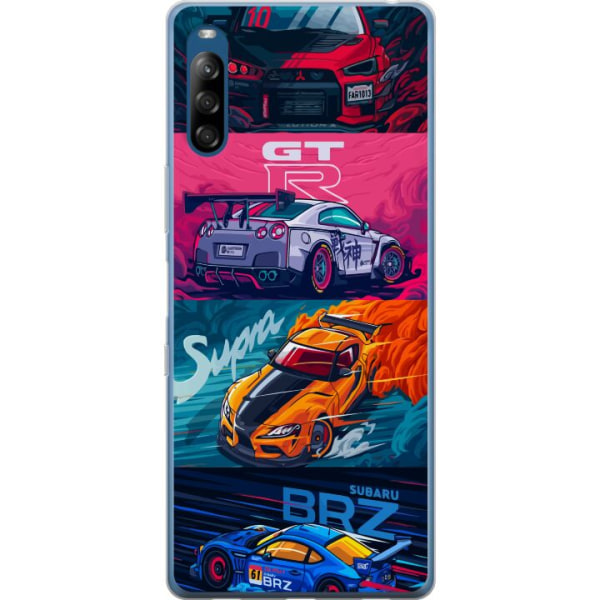 Sony Xperia L4 Gennemsigtig cover Subaru Racing