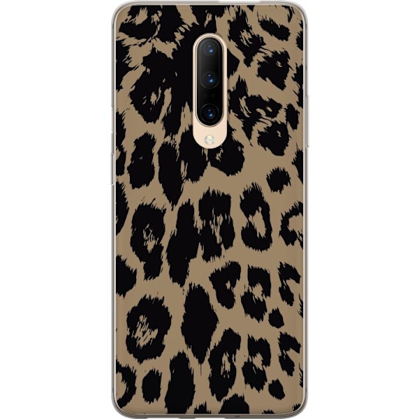 OnePlus 7 Pro Läpinäkyvä kuori Leopard