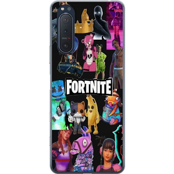 Sony Xperia 5 II Läpinäkyvä kuori Fortnite