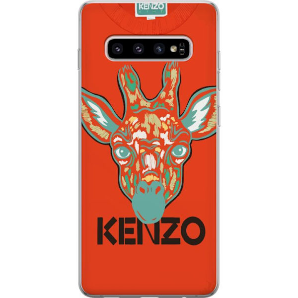 Samsung Galaxy S10+ Läpinäkyvä kuori Kenzo