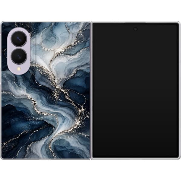 Kompatibelt Mobildeksel til Samsung Galaxy Z Fold8 Blå agat blå