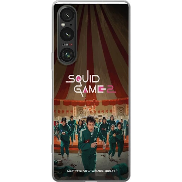 Sony Xperia 1 VI Gennemsigtig cover Squid Game 2 - Forår