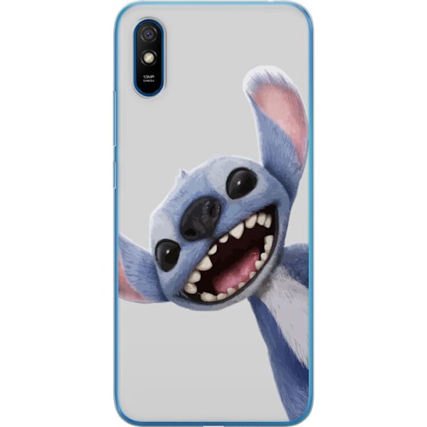 Xiaomi Redmi 9A Genomskinligt Skal Stitch i Fart – Kawaii Design för Fans & Barn