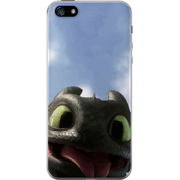 Apple iPhone 5 Genomskinligt Skal How to Train Your Dragon (Draktränaren)