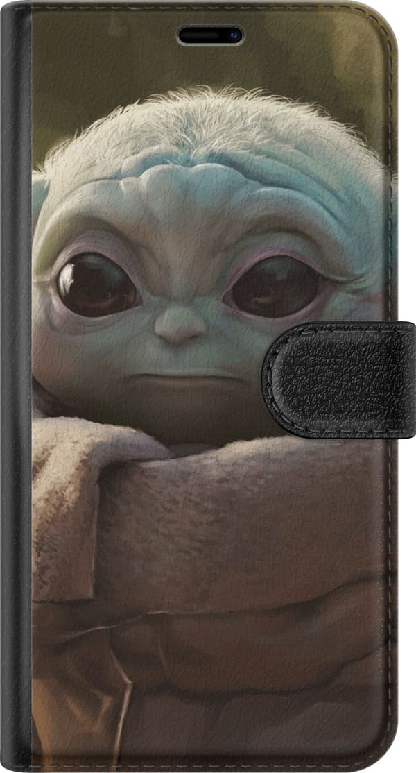 Kompatibelt Plånboksfodral till Apple iPhone X Baby Yoda