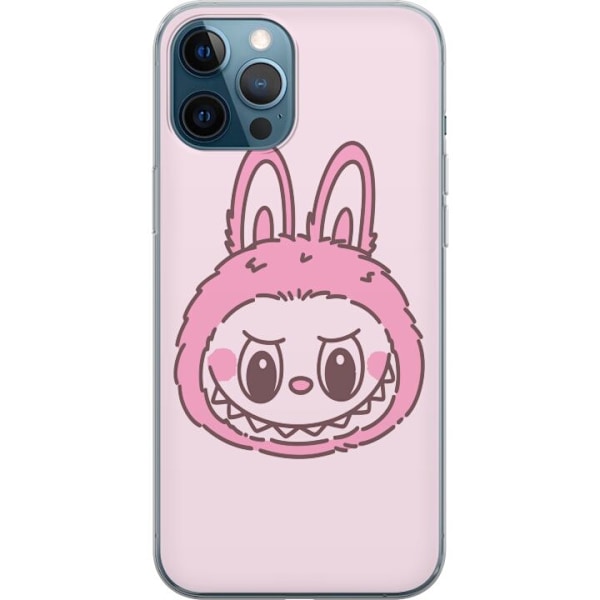 Apple iPhone 12 Pro Genomskinligt Skal Labubu Zodiac Bunny Edi