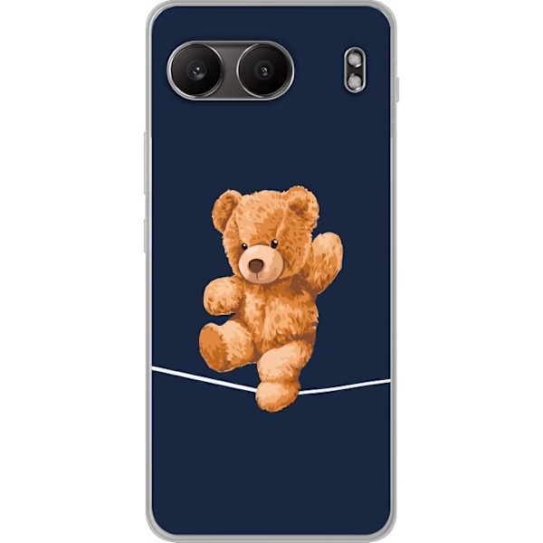 OnePlus Nord 4 Gennemsigtig cover Teddybjørn