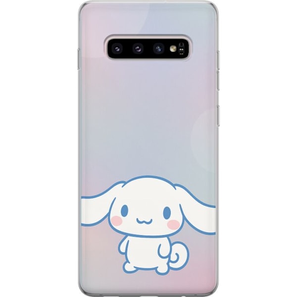 Samsung Galaxy S10+ Läpinäkyvä kuori Kawaii Sanrio Cinnamonroll