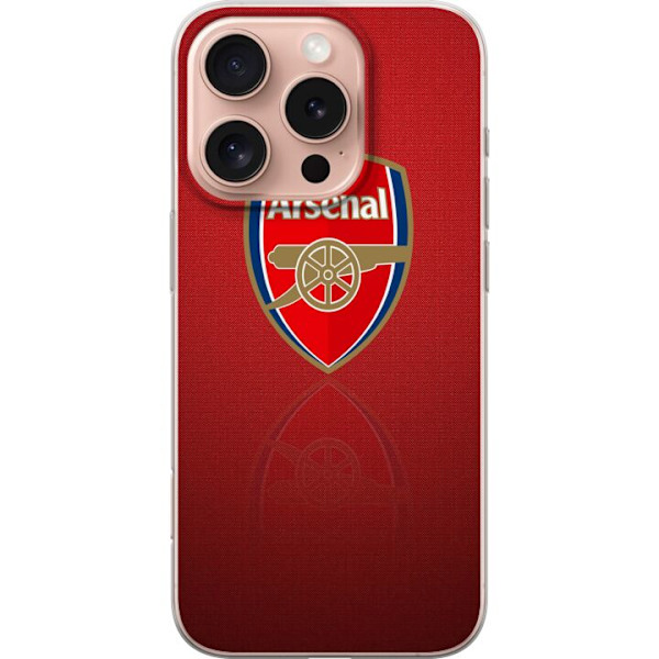 Apple iPhone 16 Pro Läpinäkyvä kuori Arsenal