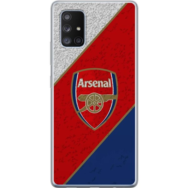 Samsung Galaxy A71 5G Genomskinligt Skal Arsenal