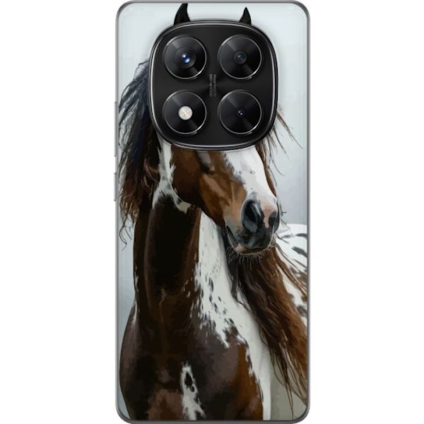 Xiaomi Redmi Note 14 Pro Läpinäkyvä kuori Hevonen Eläimet Aihe Graafinen Suunnittelu Luonto Vahva Aihe Suosittu Taide Eläinten Teema Ratsastus