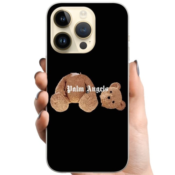 Apple iPhone 15 Pro TPU Mobildeksel Palm Angels Teddy Bear