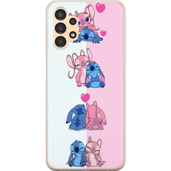 Samsung Galaxy A13 Läpinäkyvä kuori Lilo & Stitch