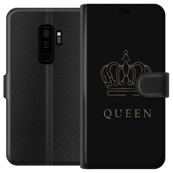 Kompatibel Tegnebogsetui til Samsung Galaxy S9+ Kongelig Sommerfugl