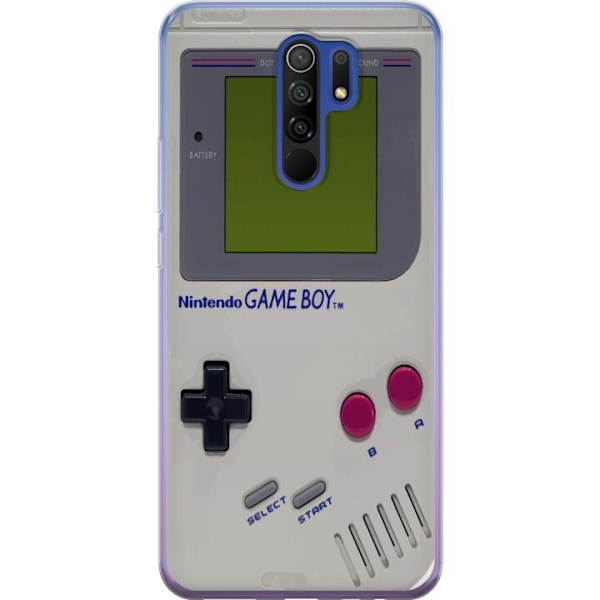 Xiaomi Redmi 9 Läpinäkyvä kuori Game Boy