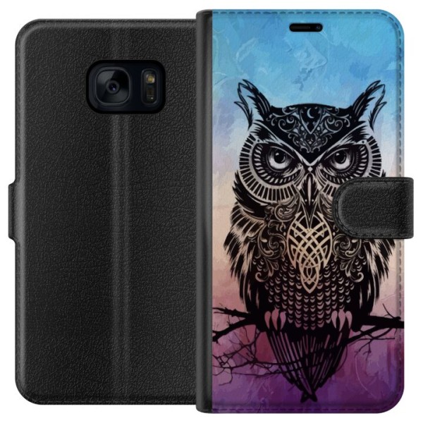 Samsung Galaxy S7 Plånboksfodral Owl