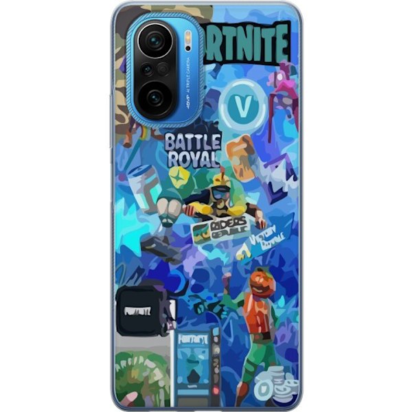 Xiaomi Poco F3 Genomskinligt Skal Fortnite