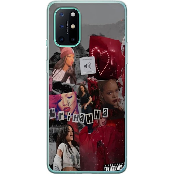 OnePlus 8T Läpinäkyvä kuori Rihanna – Iconic Fashion Mome